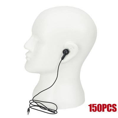 Bulk Earbuds with Wire Basic Headphones in Ear 3.5 mm Jack For Tour Guide System