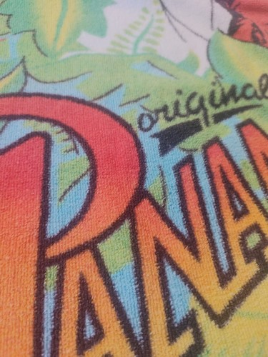 Vintage Panama Jack Original Large Beach Towel 100% Cotton Hilasal - Picture 3 of 4