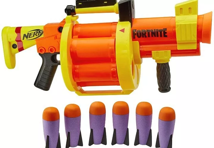 Nerf Gun Fortnite GL Blaster Grenade Launcher huge Toy Gun new