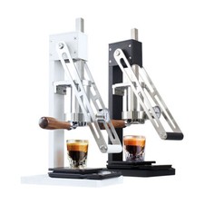 ✅25 Bar Manuelle Espresso Maker mit Manometer Neue Hand Drücken Kaffee Maschine