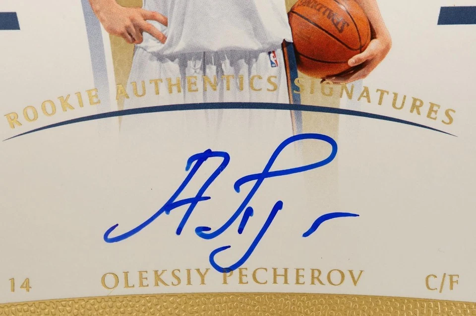 22007-08 SP Authentic Rookie RC Short Print Auto 302/999 Oleksiy Pecherov #109 - Image 2 of 3