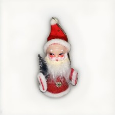 Vintage Santa Clause Ornament-made In Japan