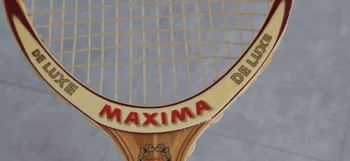 RACCHETTA TENNIS RACKET RAQUETTE VINTAGE MAXIMA TORNEO DE LUXE PERFECT CONDITION - Foto 20 di 22