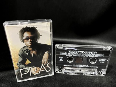 Pras Ghetto Supastar Cassette Tape (Ruffhouse 1998) Rap Hip-hop