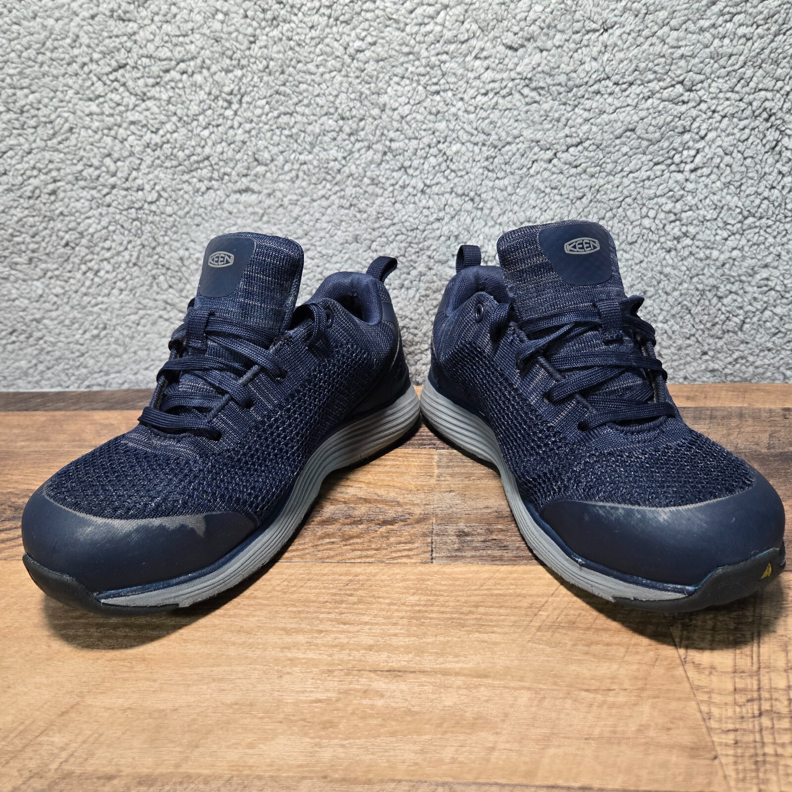 KEEN 1023213M Sneakers da Lavoro Punta Acciaio Donna 7 Navy Antiscivolo Sicurezza