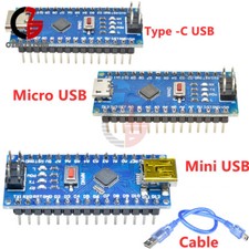 Nano V3.0 ATmega328P CH340G Controller Board USB 5V 16M Welded For Arduino DIY