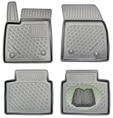 Z515336 TPE-Schalenmatten kompatibel mit  Ford Focus Titanium 4 HM Limousine Stu