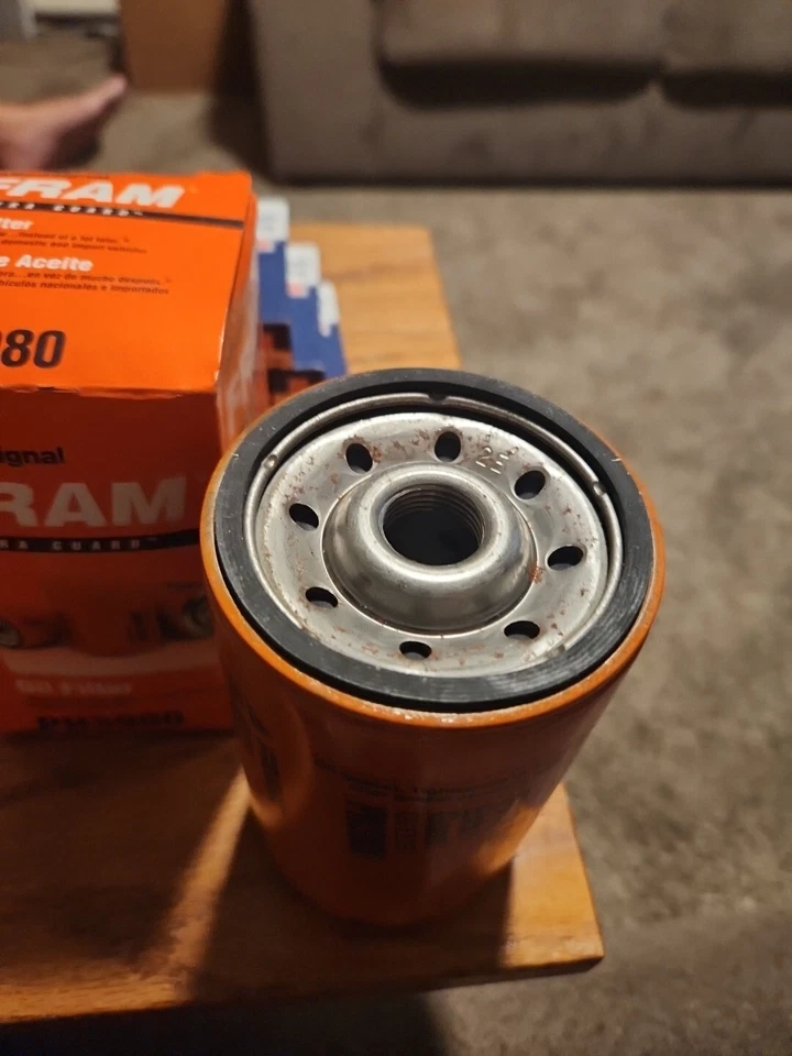 Nuevo filtro de aceite giratorio Fram Extra Guard PH3980 GM Chevy Cadillac Buick Foto 3 de 4