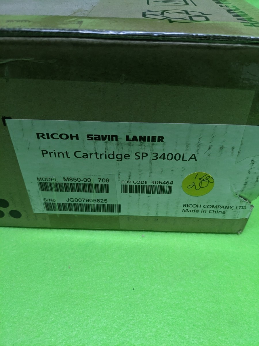 Toner Originale Ricoh SP 3400HA Nero Alta Capacità - Cartuccia Per Stampante Laser