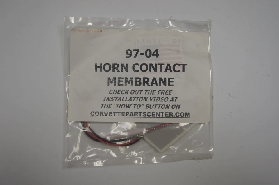 Kit de reparación de interruptor de membrana de contacto de bocina Chevy Corvette C5 1997-2004 nuevo CS200 Foto 2 de 3
