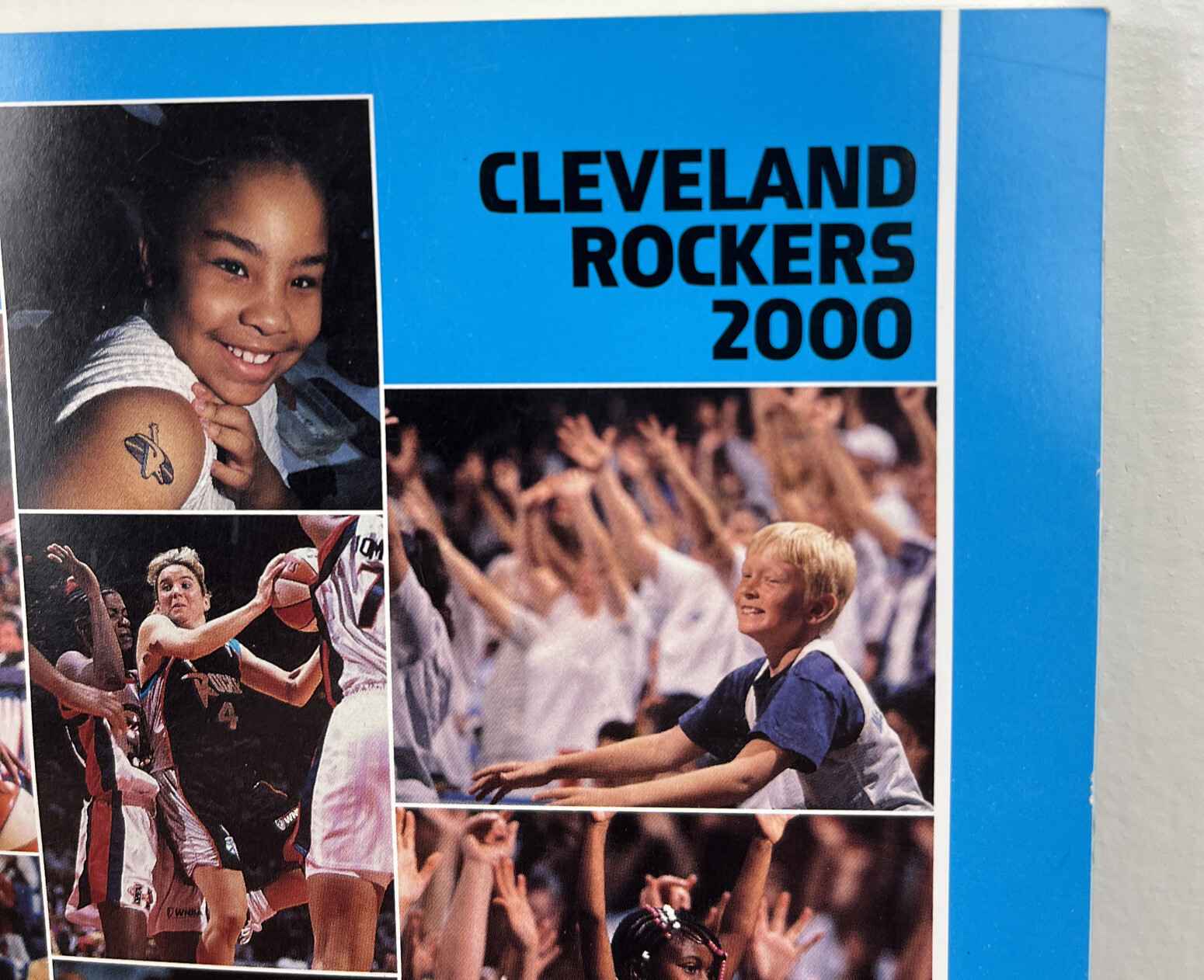 2000 Cleveland Rockers WNBA Basketball Media Guide eBay