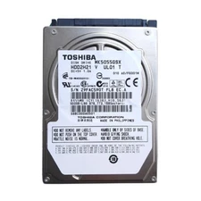 Toshiba 500GB MK5055GSX 5400RPM SATA 2.5" Laptop HDD Hard Disk Drive