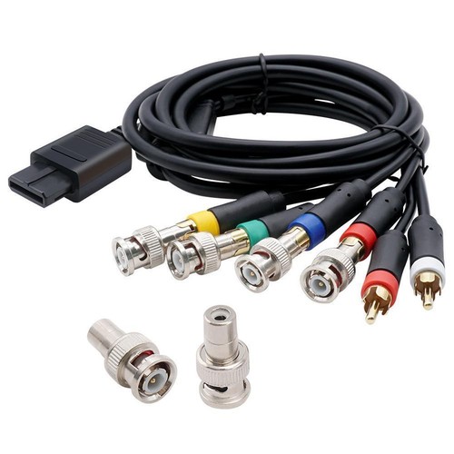 Câble Bitfunx Rgb/rgbs synchronisation vidéo audio câble pour consoles vidéo N64 64 Snes Ngc - Photo 17/26