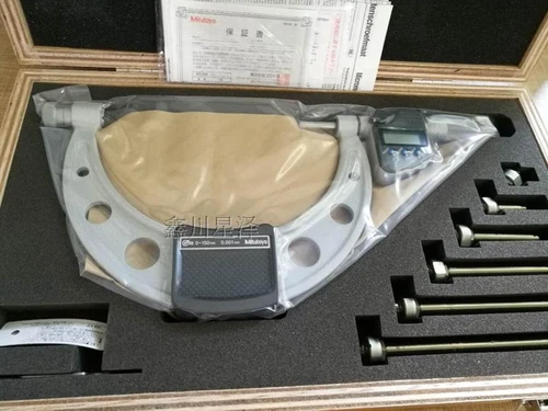 1 Pcs Mitutoyo 340-251-30 Digimatic Interchangeable Anvil Micrometer 0-150mm