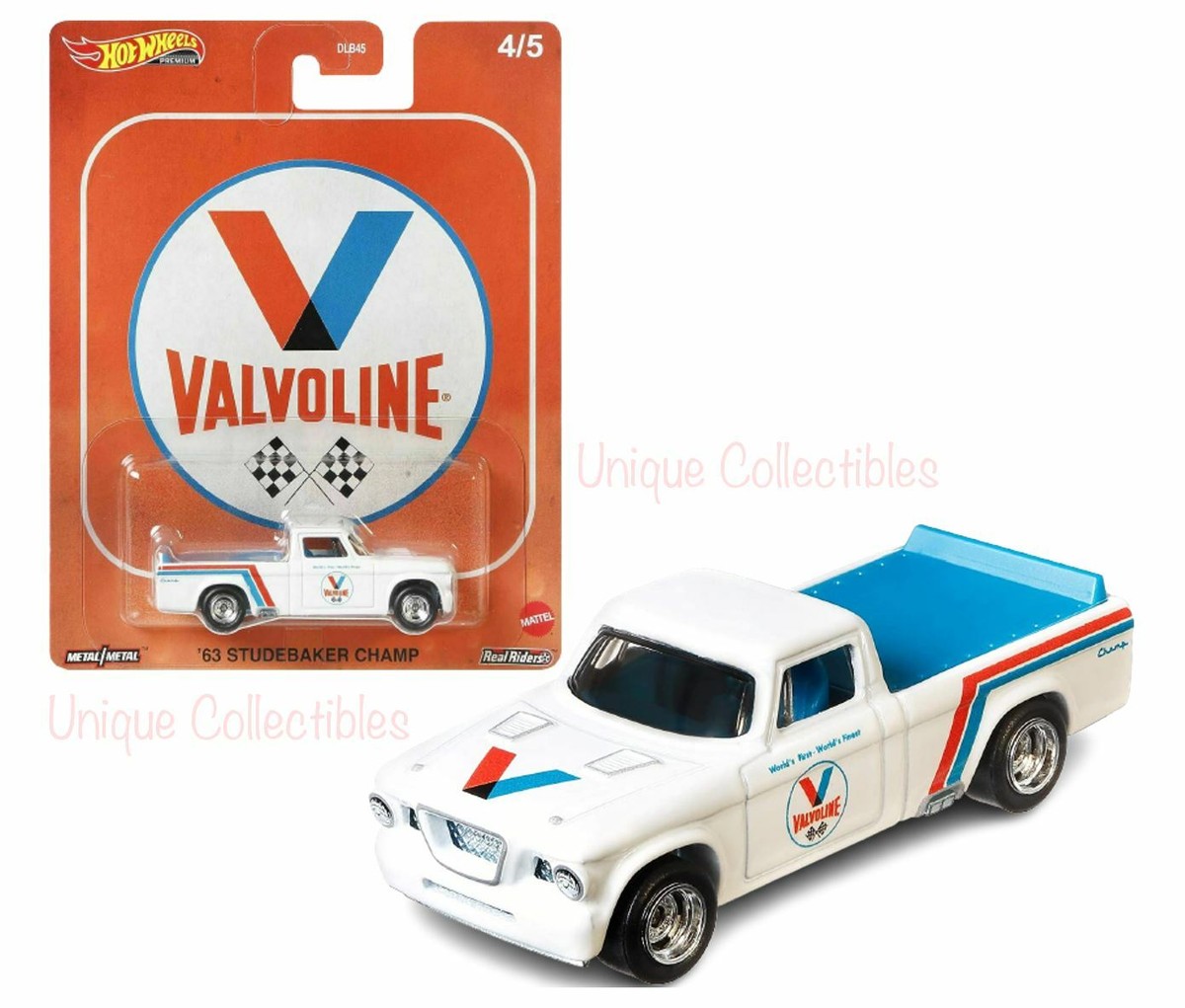 Hot Wheels Premium '63 Studebaker Champ for Valvoline 4/5 Vintage