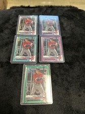 Lot Of 5 2021 Bowman Chrome Jarren Duran Mojo Cards, Base, /250, /225, /199, /99