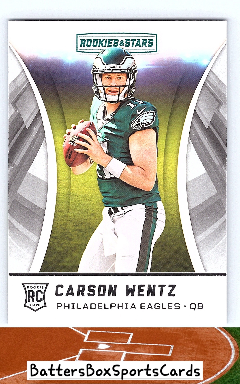 2016 Panini Rookies & Stars #176 Carson Wentz RC