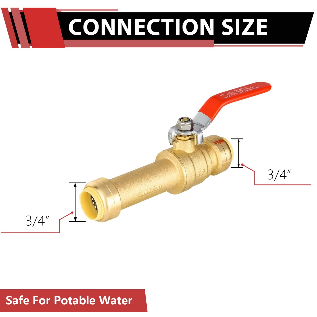 GUIDI VALVOLA A SFERA A T FEMMINA DA 3/4" IN OTTONE - RACCORDERIA E TUBI DSG Nautica Bari - Foto 10