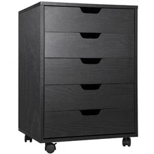 5 Drawer Dresser Storage Tower Organizer Unit for Bedroom Closet Entryway
