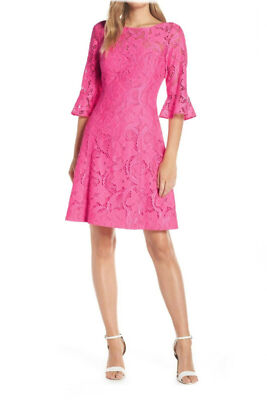 chinese dress ladies Lilly Pulitzer white and gold lace Largo dress, size 8 main image 1