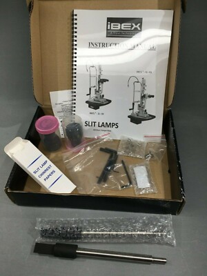 Ibex 2-Step LED Wave Slit Lamp Base Part Spare Spares Parts Lens Tools Manual