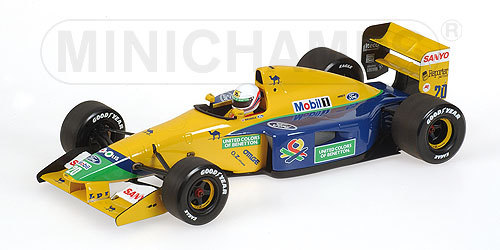 MINICHAMPS ベネトンフォード B191B 1992年初期 1/18 Benetton Ford B191B 1992 Season Martin Brundle | eBay