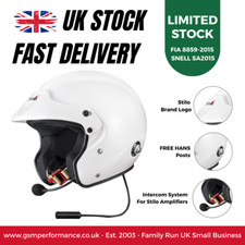 Stilo Sport Plus FIA 8859-2015 Snell SA2020 Approved Racing Helmet With Intercom