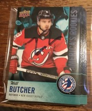 2018 Upper Deck National Hockey Card Day Will Butcher 50  Card Rookie Lot
