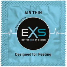 EXS Air Thin Condoms ? Ultra-Thin 0.04 mm Natural Feel | CE & Kitemark 56 mm