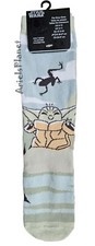 Disney Parks Star Wars The Mandalorian Grogu Pair of Adult Socks US 6-12