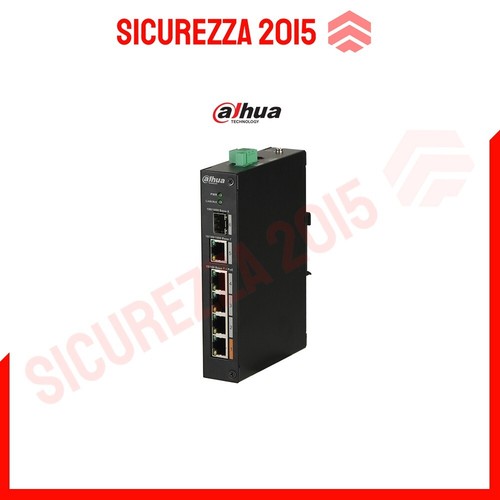Unmanaged Switch mit 4 PoE Ports + 2 Combo Ports - Dahua PFS3106-4ET-60-V2