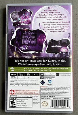 Death or Treat (Nintendo Switch, 2023) 2D Action Hack & Slash Rare