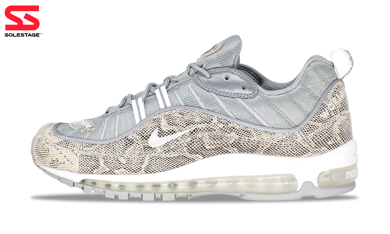 Nike Air Max 98 x Supreme Snakeskin 2016 (8446694 100) homme taille 9 13
