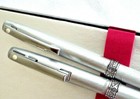 Vintage Sheaffer Jeweler band silver plated Ball Pen 0.9 mm Pencil Boxed USA NOS — photo 7