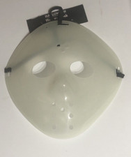 HALLOWEEN CLEAR SCARY HOCKEY MASK FREDDY JASON FRIDAY THE 13TH