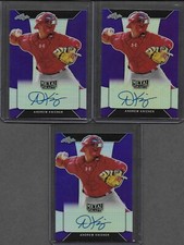 2018 Leaf Metal Draft ANDREW KNIZNER Purple Prismatic Auto RC X/25 Cardinals