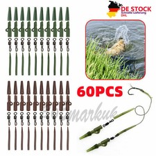 60x Lead Clip Karpfen Angel Set Safety Rig So...