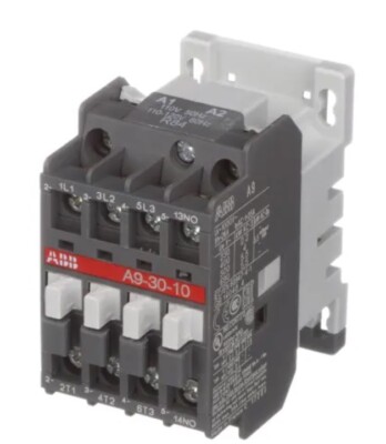 ABB A9-30-10 220-230V 50Hz / 230-240V 60Hz Contactor - A9-30-10-80