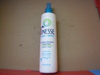 1 New Finesse Clean + Simple Hypoallergenic Hairspray  8.5 oz RARE HTF