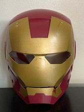 2008 Hasbro Marvel Avengers Iron Man Face Mask Halloween Costume Original