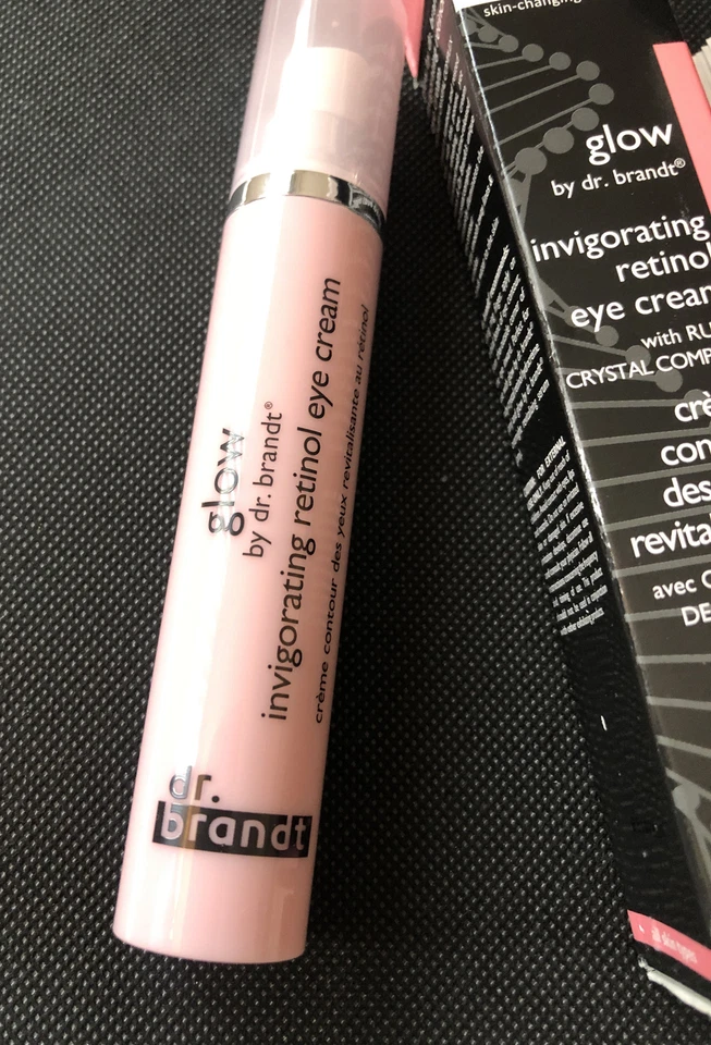 Crema de ojos con retinol vigorizante Dr. Brandt Glow con complejo de cristal de rubí 15 g nueva en caja Foto 4 de 4