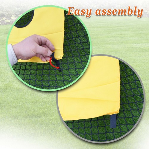 11.8x6.3' Portable Golf Hitting Net Practice Driving Indoor Outdoor Aid carrybag - Picture 10 of 11