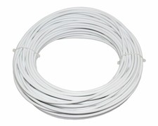 ALTALINE BICYCLE HOUSING BRAKE CABLE (LENGTH 5MM X 100/FT) WHITE FRONT/REAR.