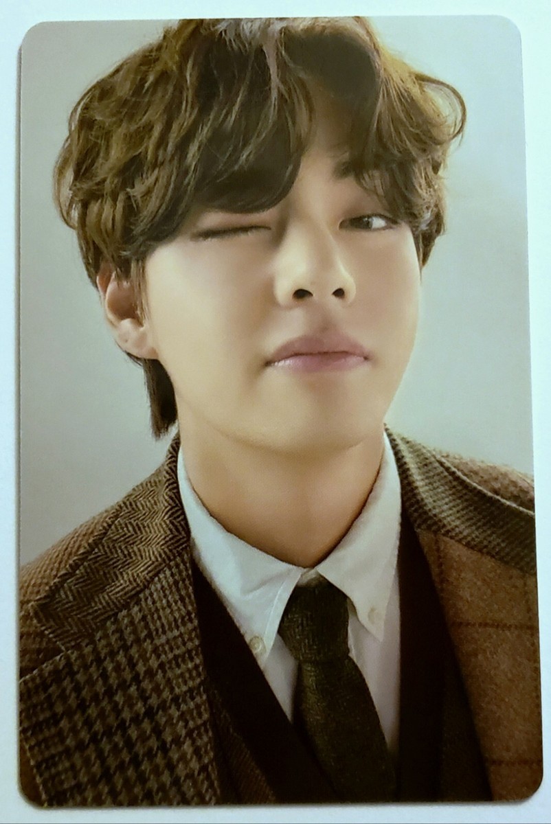 OFFICIAL BTS V PHOTOCARD - BTS FESTA D-DAY CALENDAR 2021