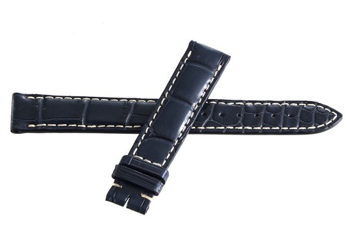 Genuine Longines 15mm x 14mm Navy Blue 