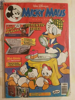 Micky Maus/Jahrgang 1994 / Heft Nr. 42 in Comic Hülle verschweißt ! 