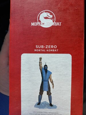 2021 Hallmark Keepsake Ornament MORTAL KOMBAT  SUB - ZERO  free shipping 