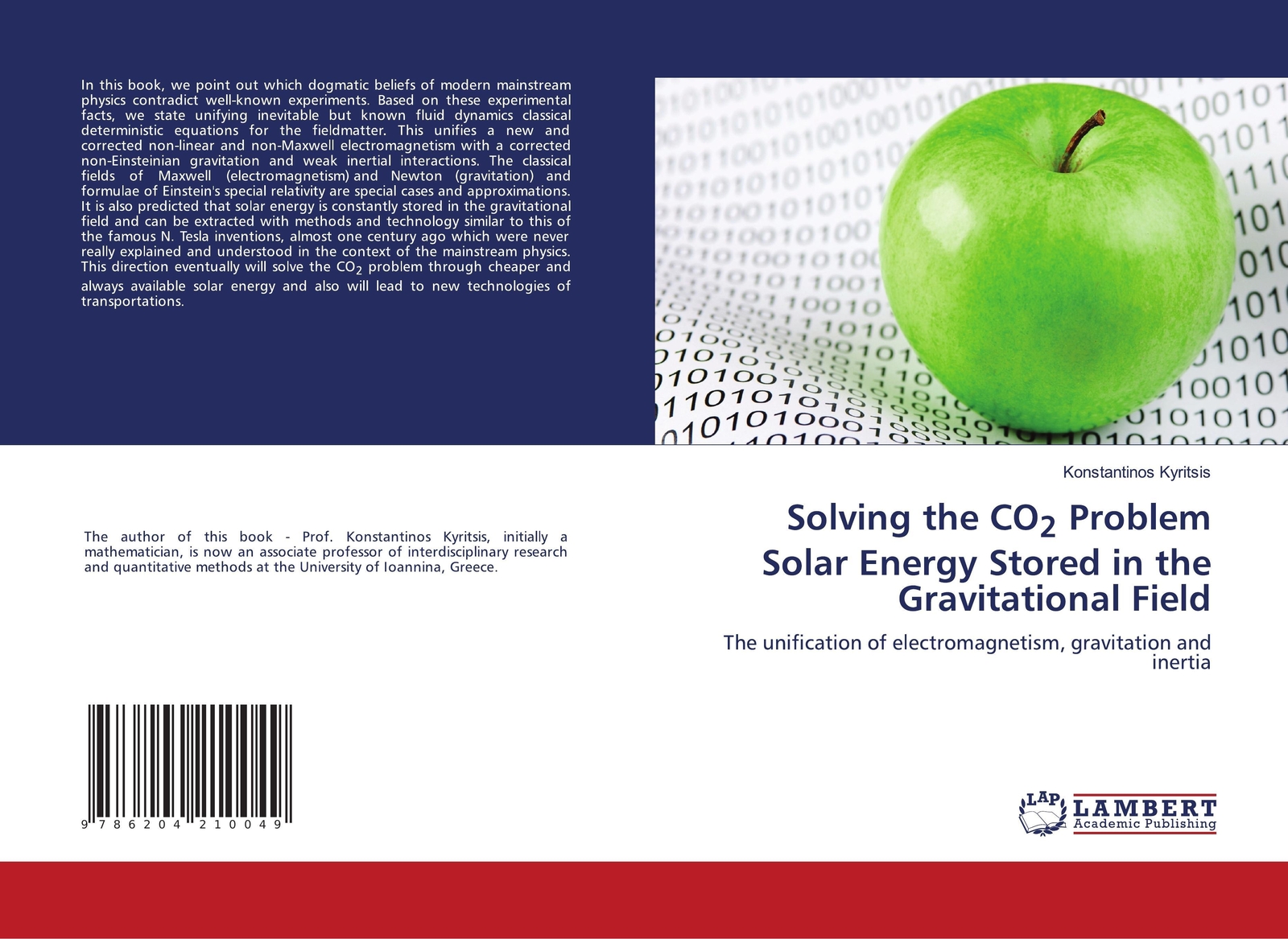Solving The Co2 Problem Solar Energy Stored In The Gravitational Field