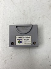 N64 Controller Pak Nintendo 64 Memory Card 256 KB