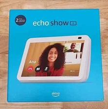 Echo Show 8 (2nd Gen, 2021 release) HD smart display with Alexa and 13 MP camera